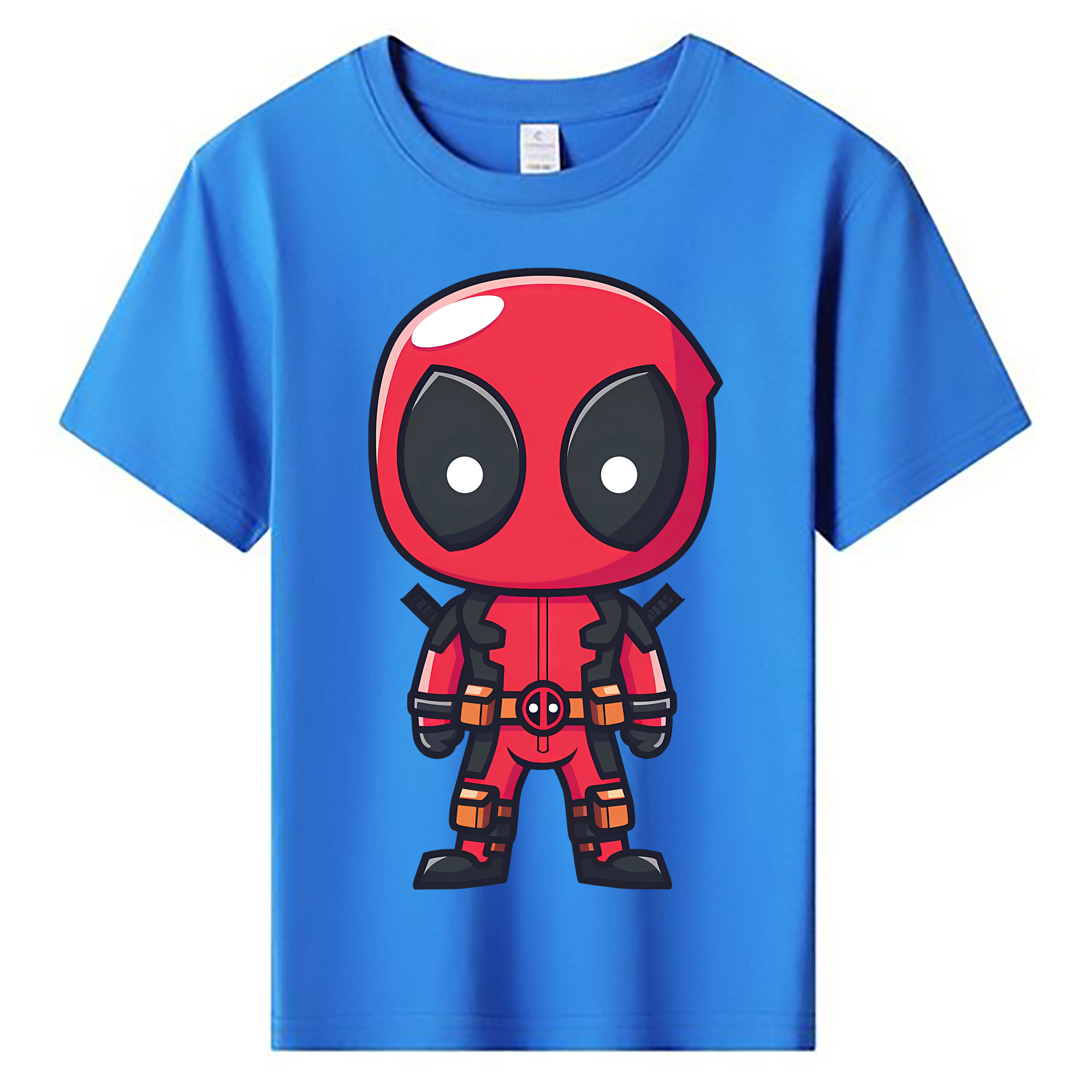 （画像用） Deadpool デッドプール 綿100％キッズTシャツ（フロントプリント）